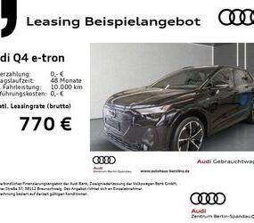 Audi Audi Q4 e-tron 55 qu. S line *PANO*SONOS*MATRIX* Gebrauchtwagen