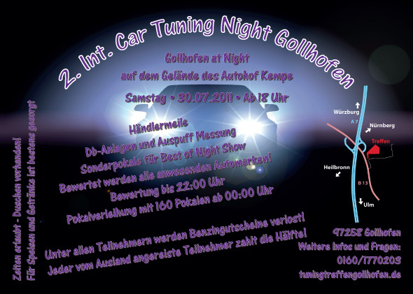 2.Int.Cartuning Night in Gollhofen - Cartuning-Night in Gollhofen.