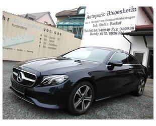 Mercedes-Benz E 350 Coupe 9G-TRONIC Avantgarde Gebrauchtwagen