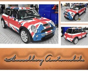 Mini Cooper S Chili UnionJack foliert RHD Rechtslenker 