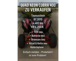 Aeon Cobra 400 Gebrauchtwagen
