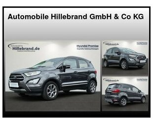 Ford EcoSport Titanium 1.0 EcoBoost EU6d-T+Teilleder Gebrauchtwagen