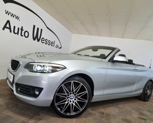 BMW 218 Advantage Cabrio LED Leder PDC Sportlenkrad Gebrauchtwagen