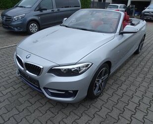 BMW 220d Cabrio Sport Line Automatik, Leder, Klima, Rü Gebrauchtwagen