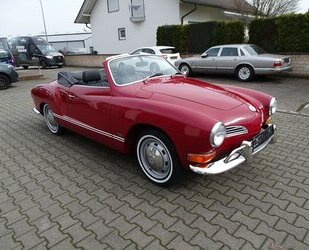 VW Karmann Ghia Cabrio vollständig restauriert Oldtimer