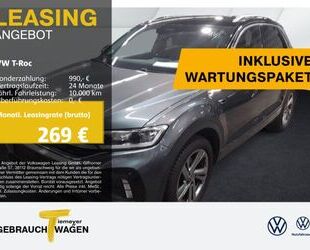 VW Volkswagen T-Roc 2.0 TDI DSG R-LINE LED+ AHK KAMER Gebrauchtwagen