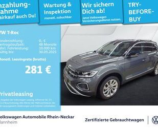 VW T-Roc Gebrauchtwagen