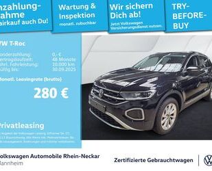 VW T-Roc Gebrauchtwagen