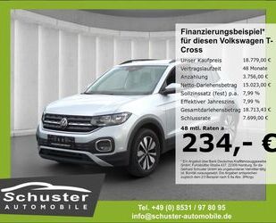 VW Volkswagen T-Cross MOVE 1.0TSI*ACC Navi SHZ VKZ-Er Gebrauchtwagen