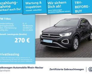 VW T-Roc Gebrauchtwagen