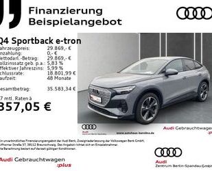 Audi Q4 e-tron Gebrauchtwagen