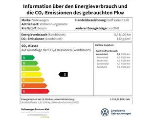 VW Volkswagen Golf Variant Life 1.0 TSI SITZHZ+ACC+PD Gebrauchtwagen