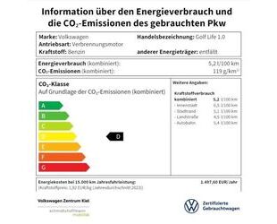 VW Volkswagen Golf Life 1.0 eTSI NAVI+SITZHZ+ACC+PDC+ Gebrauchtwagen