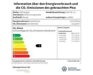 VW Volkswagen Golf Life 1.5 TSI SITZHZ+ACC+PDC+CARPLA Gebrauchtwagen