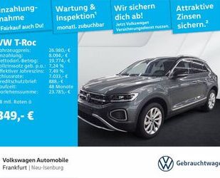 VW T-Roc Gebrauchtwagen