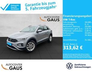 VW T-Roc Gebrauchtwagen