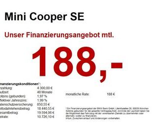 Mini Cooper SE Gebrauchtwagen