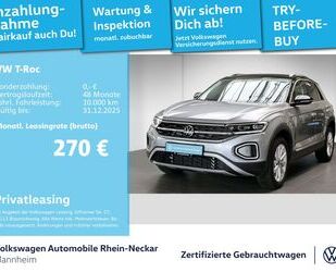 VW T-Roc Gebrauchtwagen