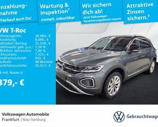 VW T-Roc Gebrauchtwagen