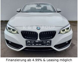 BMW BMW 218I CABRIO SPORT LINE°LED°PDC°LEDER°NAVI°HARM Gebrauchtwagen