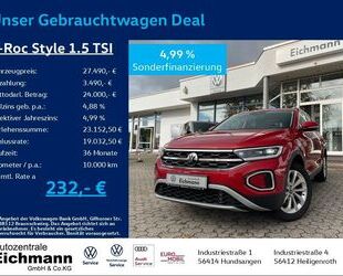 VW T-Roc Gebrauchtwagen
