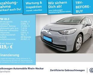 VW Volkswagen ID.3 Pro Performance Navi LED PDC uvm Gebrauchtwagen