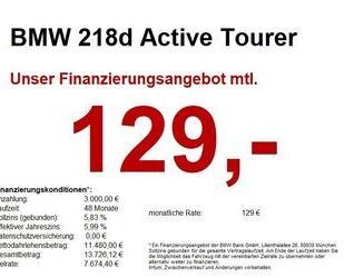 BMW 218 Active Tourer Gebrauchtwagen