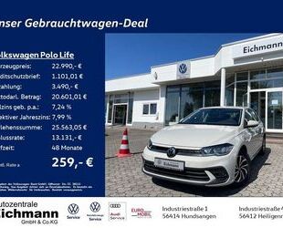 VW Volkswagen Polo Life 1.0 TSI, LED, RFK, PDC, Klima Gebrauchtwagen