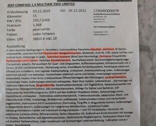 Jeep Compass Gebrauchtwagen