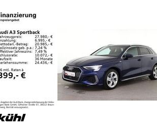 Audi Audi A3 Sportback 40 TFSI e S tronic S line Matrix Gebrauchtwagen