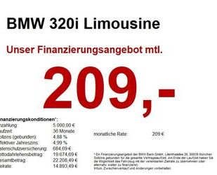 BMW 320 Gebrauchtwagen