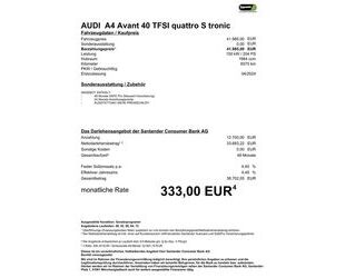 Audi A4 Gebrauchtwagen