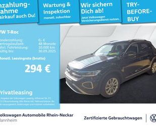 VW T-Roc Gebrauchtwagen