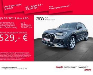 Audi Audi Q3 35 TDI S line LED virtual Co. AHK Kamera N Gebrauchtwagen