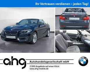 BMW BMW 220i Cabrio Luxury Line Navi Prof. 17LM Xenon Gebrauchtwagen