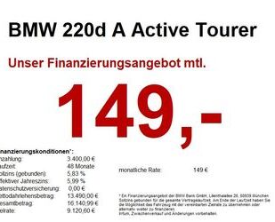BMW 220 Active Tourer Gebrauchtwagen