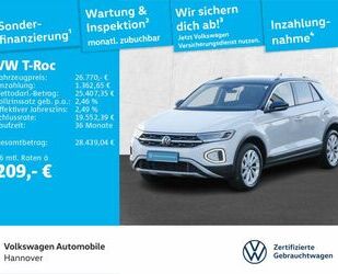 VW T-Roc Gebrauchtwagen