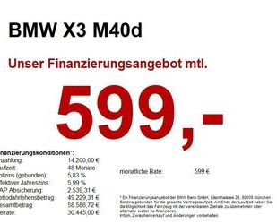 BMW X3 M40 Gebrauchtwagen