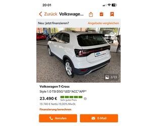 VW T-Cross Gebrauchtwagen