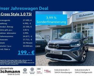 VW T-Cross Gebrauchtwagen