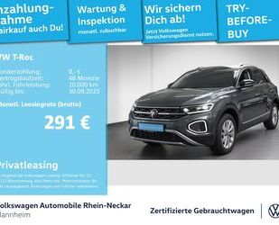 VW T-Roc Gebrauchtwagen