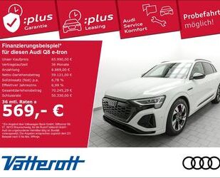 Audi Audi Q8 e-tron S line 50 HUD ACC Matrix CarPlay Gebrauchtwagen