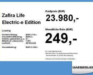 Opel Zafira Life Gebrauchtwagen