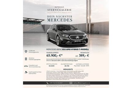 Mercedes-Benz E 53 AMG Gebrauchtwagen