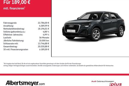 Audi Q2 Gebrauchtwagen