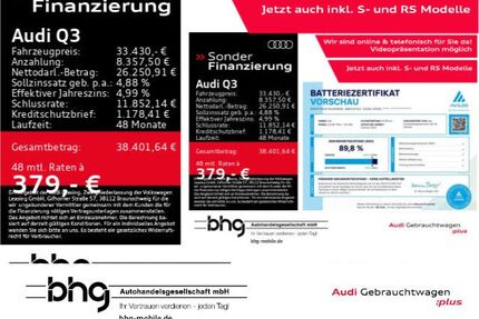 Audi Q3 Gebrauchtwagen