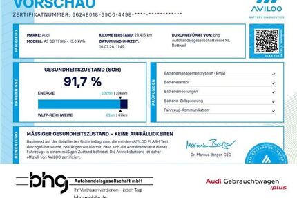 Audi A3 Gebrauchtwagen