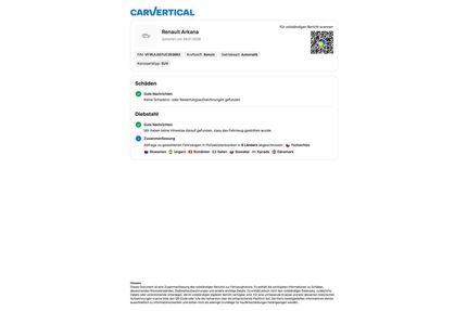 Renault Arkana Gebrauchtwagen