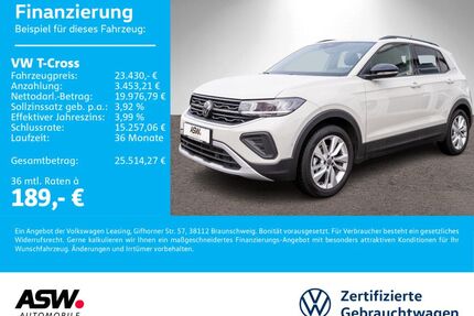 VW T-Cross Gebrauchtwagen