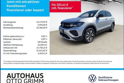VW T-Cross Gebrauchtwagen